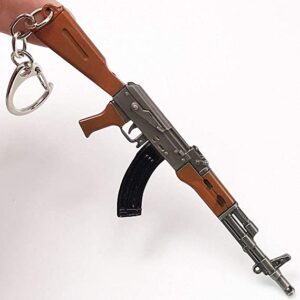 Mini AK47 Gun Keychain Keyring