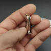 Mini Desert Eagle Gun Keychain Keyring Metal With Working Parts