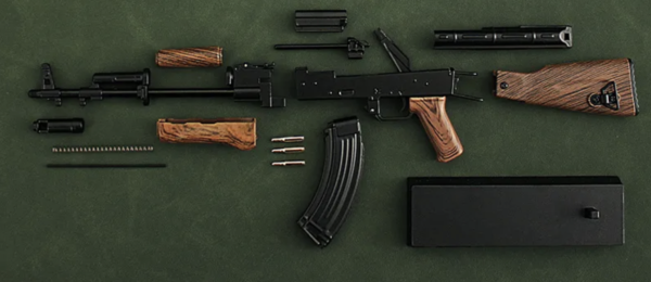 AK47 Desktop Luxury Model With Moving Parts