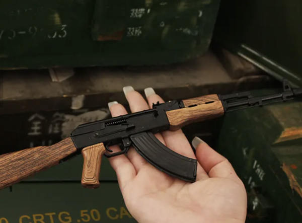 AK47 Desktop Luxury Model With Moving Parts